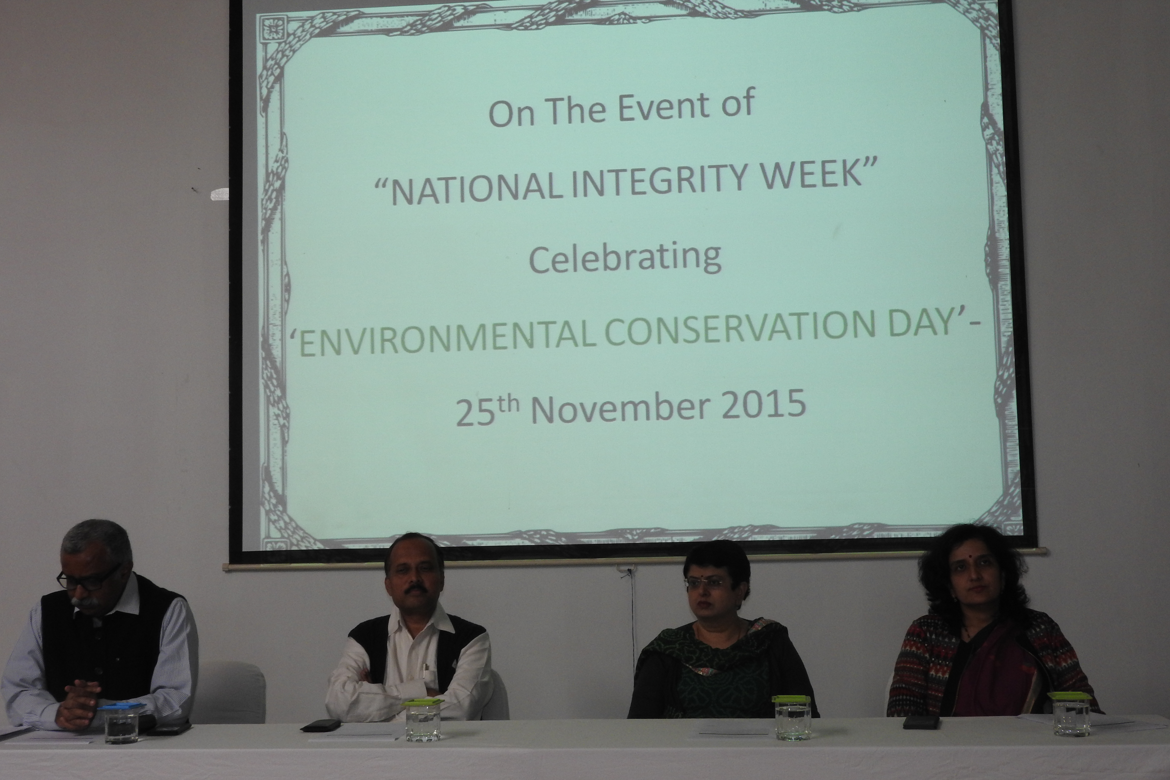 Environmental Conservation Day 25th November 2015