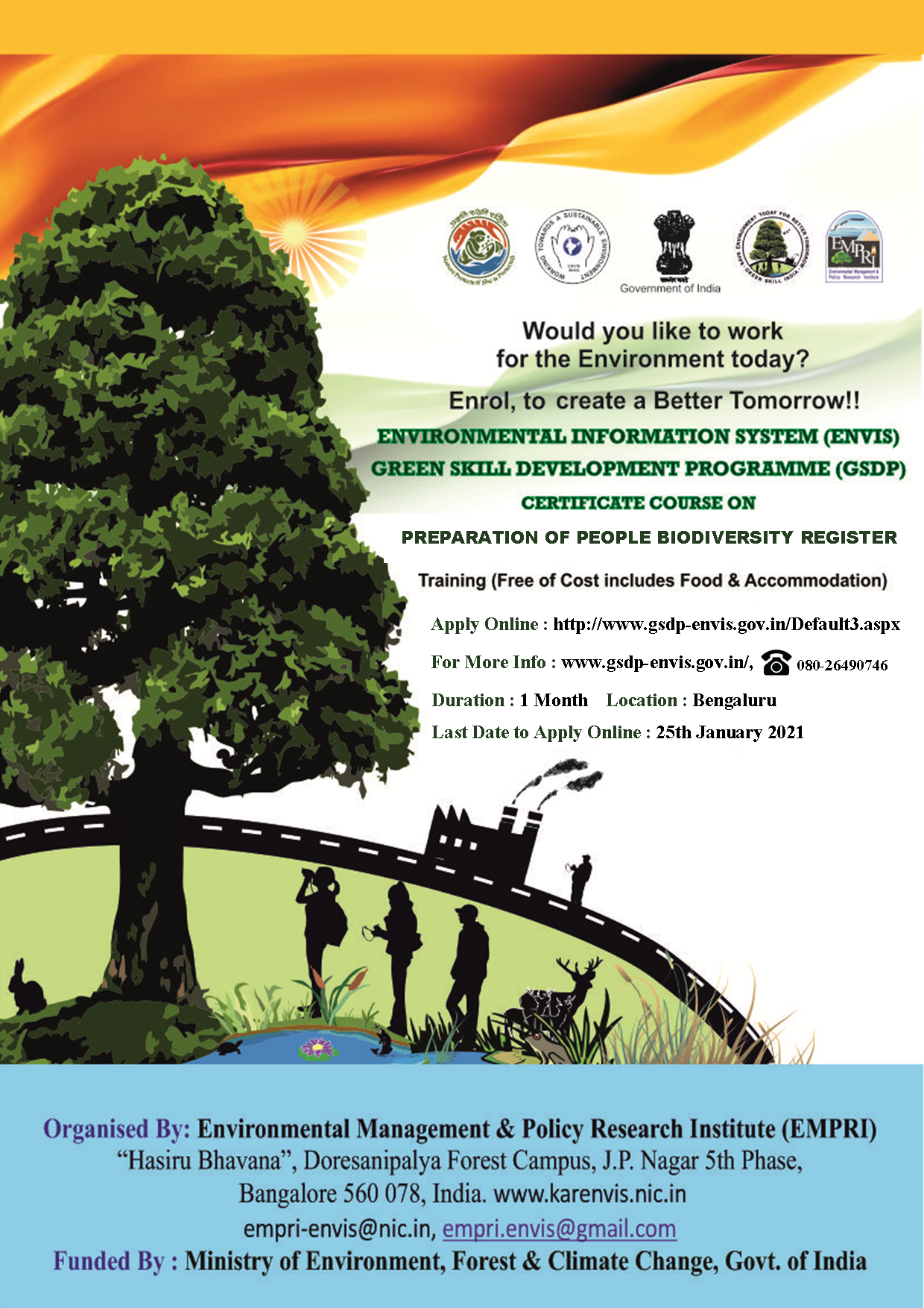 Green Skill Development Programme on Preparation of People Biodiversity Register